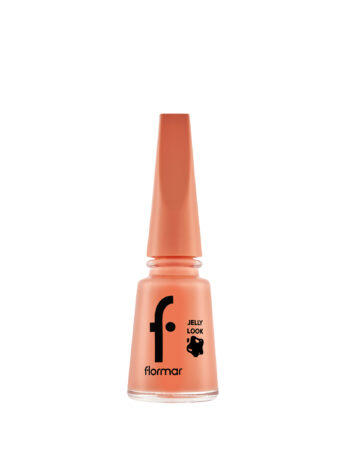 JELLY LOOK NAIL ENAMEL-03 CORAL RED