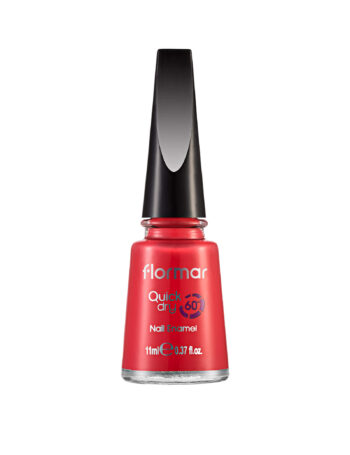QUICK DRY NAIL ENAMEL-03 BRIGHT CORAL