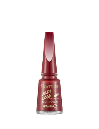 JELLY LOOK NAIL ENAMEL-47 RED TILE