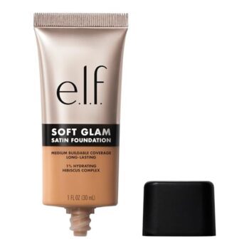 ELF SOFT GLAM SATIN FOUNDATION 44 TAN COOL