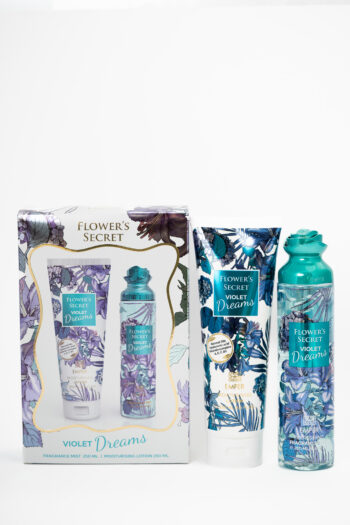FLOWER SECRET VIOLET DREAMS BODY MIST AND LOTION SET 500 ML