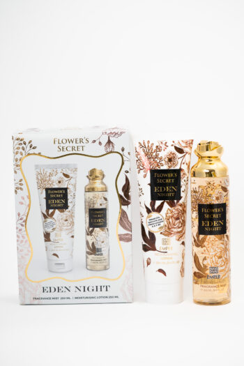 FLOWER SECRET NIGHT BODY MIST AND LOTION SET 500 ML