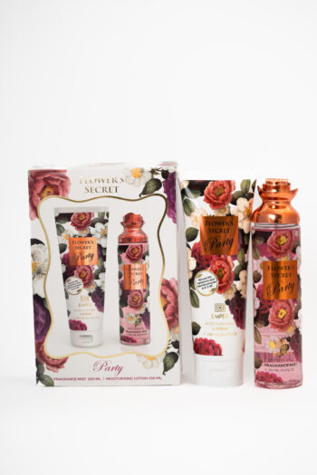 FLOWER SECRET PARTY BODY MIST AND LOTION SET 500 ML